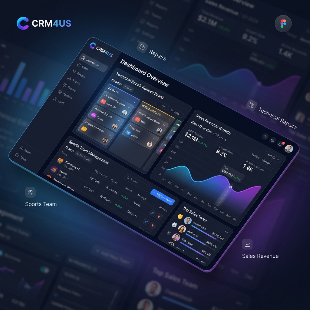 CRM4US Dashboard